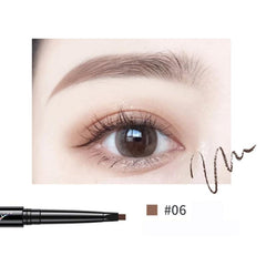 6 Colors Waterproof Eyebrow Pencil Natural Look Dense Makeup