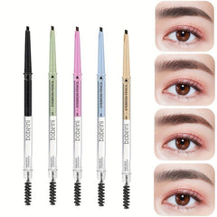 Waterproof Eyebrow Pencil for Natural Look, Long Lasting Makeup