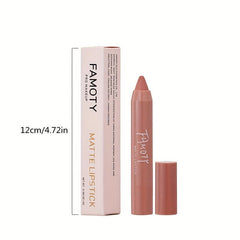 Matte Nude Crayon Lipstick High Pigmented Waterproof Lip Liner