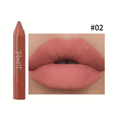 Matte Nude Crayon Lipstick High Pigmented Waterproof Lip Liner