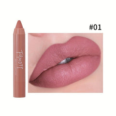 Matte Nude Crayon Lipstick High Pigmented Waterproof Lip Liner