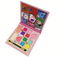 12 Animal Themed Eyeshadow Palette with Matte & Pearly Finish