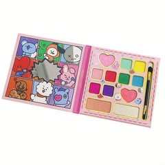 12 Animal Themed Eyeshadow Palette with Matte & Pearly Finish