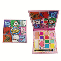 12 Animal Themed Eyeshadow Palette with Matte & Pearly Finish