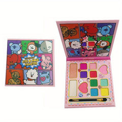 12 Animal Themed Eyeshadow Palette with Matte & Pearly Finish