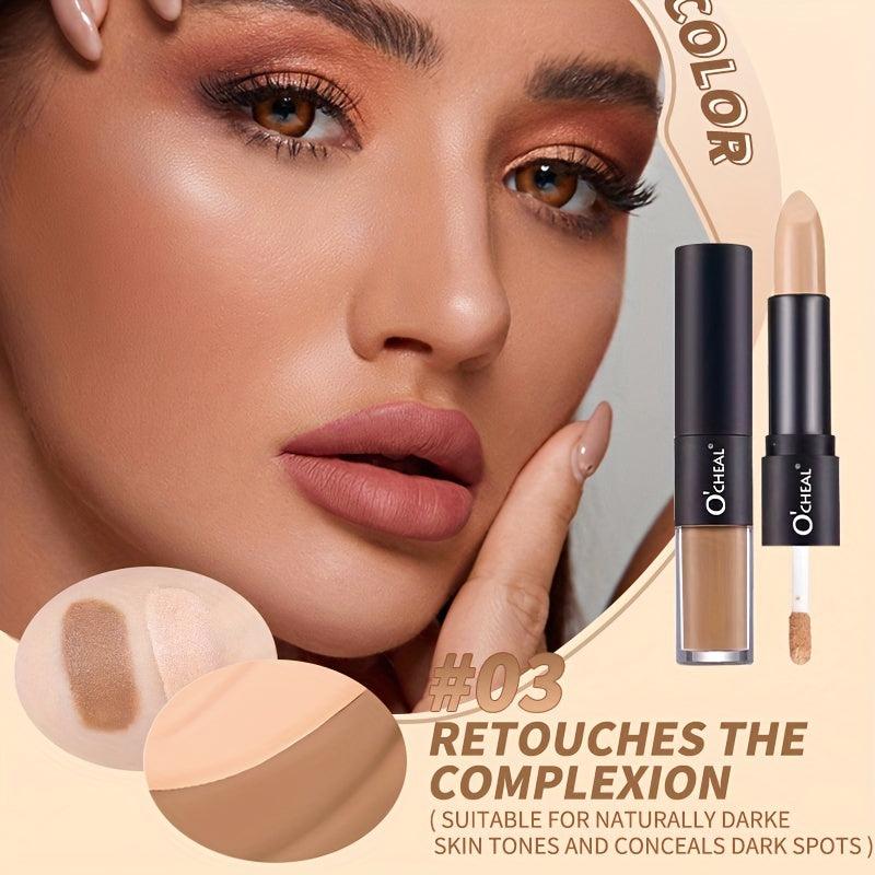 2-In-1 Water/Sweat Resistant Concealer Stick for Face & Eyes