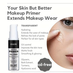 Long Wear Matte Face Primer with Hyaluronic Acid