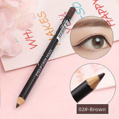 2pcs Eyebrow Pencil Carbon Eyeliner Dual-use Makeup Pen Smudge Proof