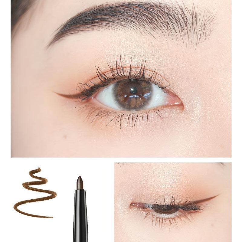 Brown Waterproof Eyeliner Gel Pen Smudge Proof Long Lasting