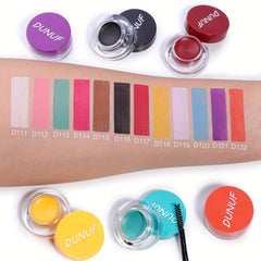 12 Colors Eyeliner Eyeshadow Cream Face Painting Eyebrow Cream