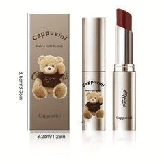 6 Colors Bear Solid Lip Gloss Hydrating Lip Glaze Lipstick