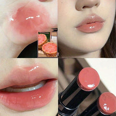 6 Colors Bear Solid Lip Gloss Hydrating Lip Glaze Lipstick