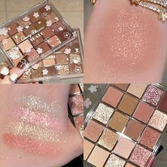 20 Milk Tea Earth Red Eyeshadow Palette