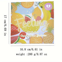 72-Color Fruit Eyeshadow Palette Matte Pearly Finish