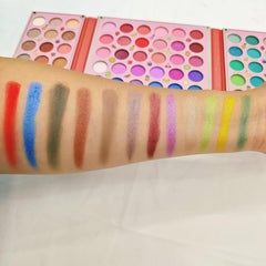 72-Color Fruit Eyeshadow Palette Matte Pearly Finish