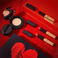 3pcs Lipstick 1pc Cushion Cream Makeup Set Matte Finish Cosmetics Set