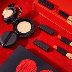 3pcs Lipstick 1pc Cushion Cream Makeup Set Matte Finish Cosmetics Set