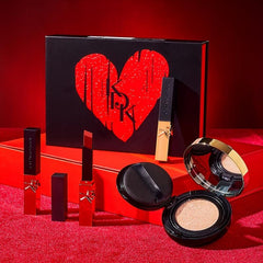 3pcs Lipstick 1pc Cushion Cream Makeup Set Matte Finish Cosmetics Set