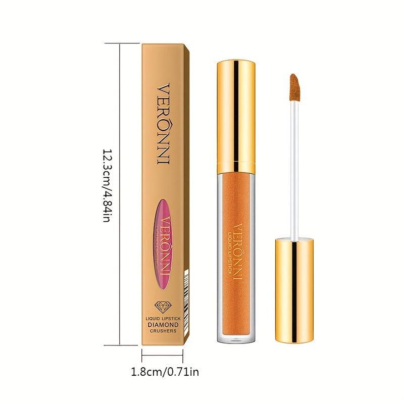 10 Colors Metallic Glitter Lip Gloss for Halloween Party