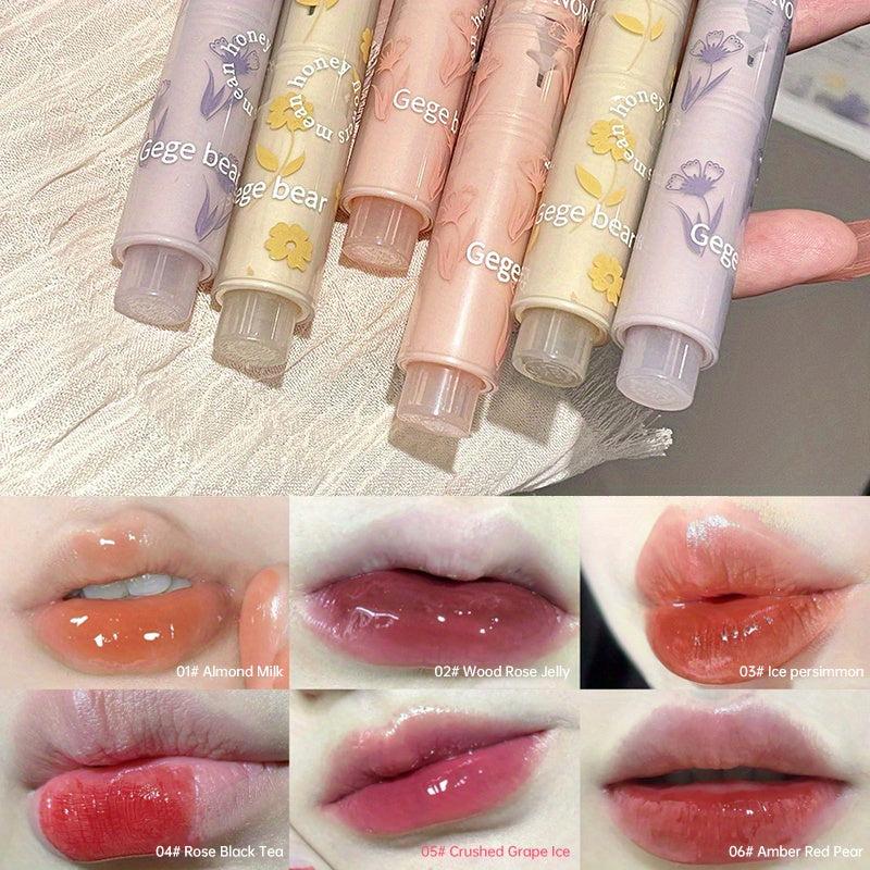 6pcs Lipstick Gift Set Long Lasting Coloring Smudge Proof Matte Lipstick Set