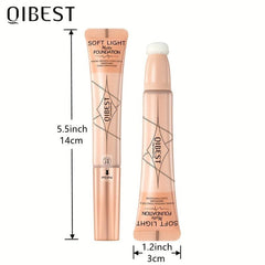 Velvet Matte Foundation & Concealer Stick Full Coverage Natural Smooth Finish