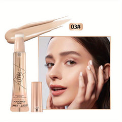 Velvet Matte Foundation & Concealer Stick Full Coverage Natural Smooth Finish