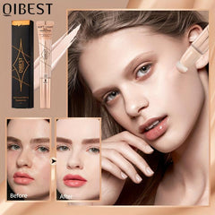 Velvet Matte Foundation & Concealer Stick Full Coverage Natural Smooth Finish