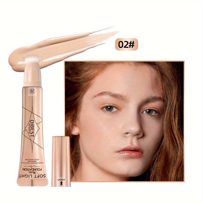 Velvet Matte Foundation & Concealer Stick Full Coverage Natural Smooth Finish
