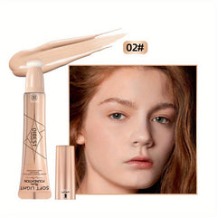 Velvet Matte Foundation & Concealer Stick Full Coverage Natural Smooth Finish