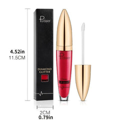 Waterproof Glitter Lip Gloss Long Lasting Beauty Makeup