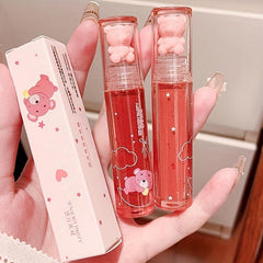 Little Bear Lip Glaze Mirror Gloss Long-lasting Stain Resistant