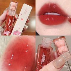 Little Bear Lip Glaze Mirror Gloss Long-lasting Stain Resistant