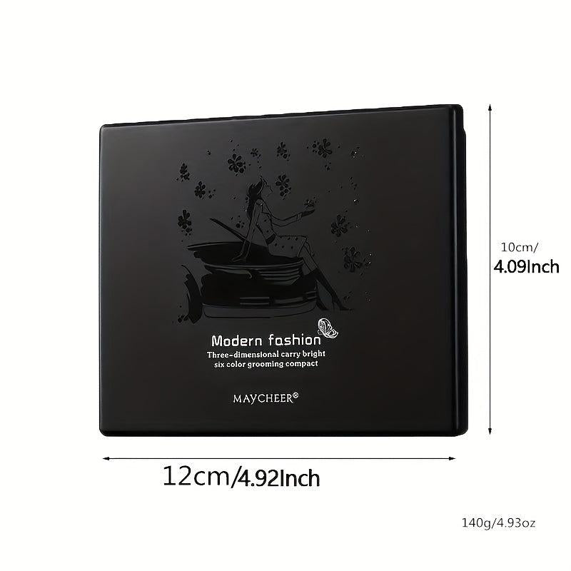 Maycheer 3D Brightening Contouring Powder Compact Palette for Face Use