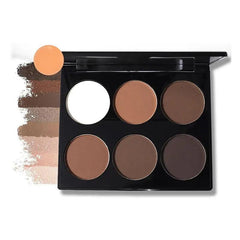 Maycheer 3D Brightening Contouring Powder Compact Palette for Face Use