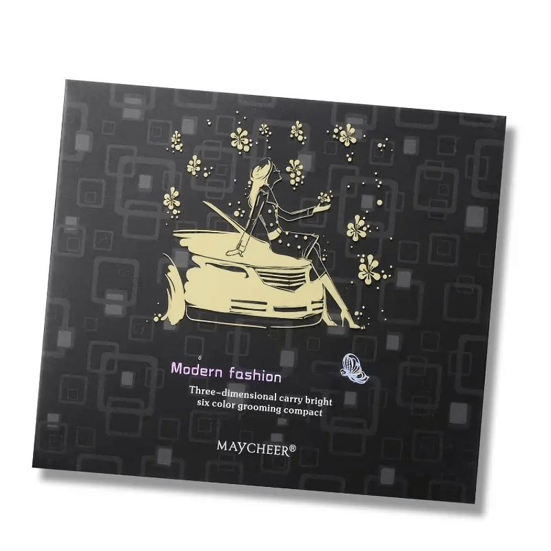 Maycheer 3D Brightening Contouring Powder Compact Palette for Face Use