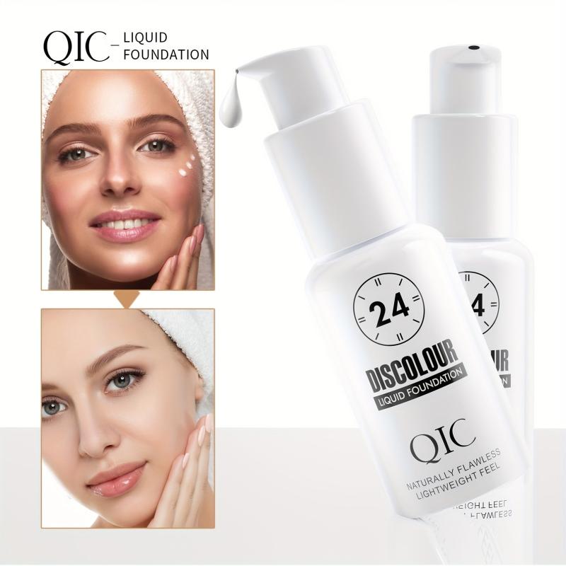 Moisturizing Liquid Foundation for Wrinkle Makeup - Long Lasting Coverage