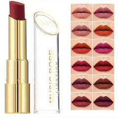 Matte Velvet Lipstick Set Long Lasting Waterproof Lightweight Non Sticky Makeup
