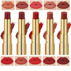 Matte Velvet Lipstick Set Long Lasting Waterproof Lightweight Non Sticky Makeup
