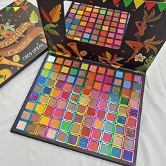 Rainbow Tone Eyeshadow Palette Matte Shimmer Metallic Makeup