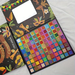 Rainbow Tone Eyeshadow Palette Matte Shimmer Metallic Makeup