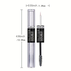 12 Colors Double Ended Mascara Eyeliner Set Sparkle Eye Makeup Set