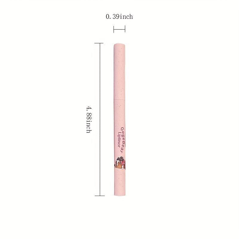 Soft Matte Lip Liner Pen Waterproof Long Lasting Lip Pencil