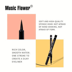 Waterproof Liquid Eyeliner Pen High Pigment Smudge Proof