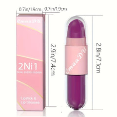 Matte Liquid Lipstick - Smudge Proof Lip Gloss - Grey Green Y