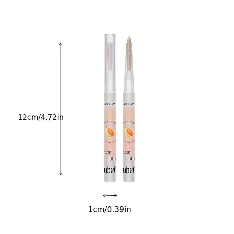Glitter Highlighter Pencil with Pearly Eyeshadow Pen