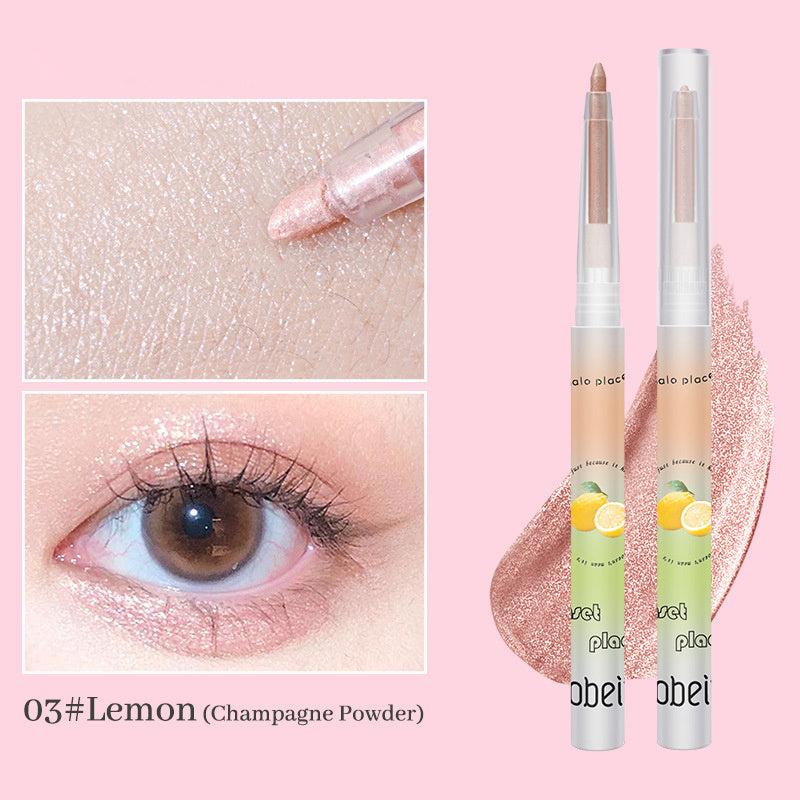 Glitter Highlighter Pencil with Pearly Eyeshadow Pen