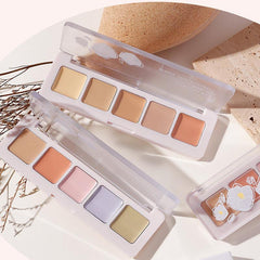 Waterproof Concealer Cream Palette for Full Coverage