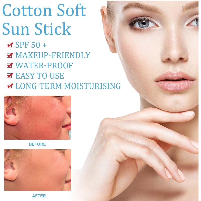 Soft Cotton Sun Protective Stick Natural Concealer