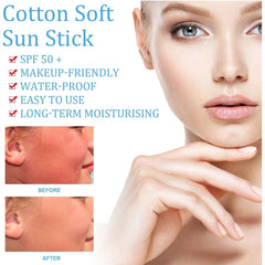 Soft Cotton Sun Protective Stick Natural Concealer