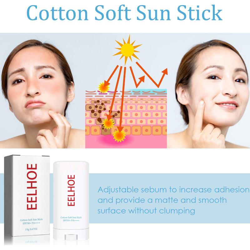 Soft Cotton Sun Protective Stick Natural Concealer